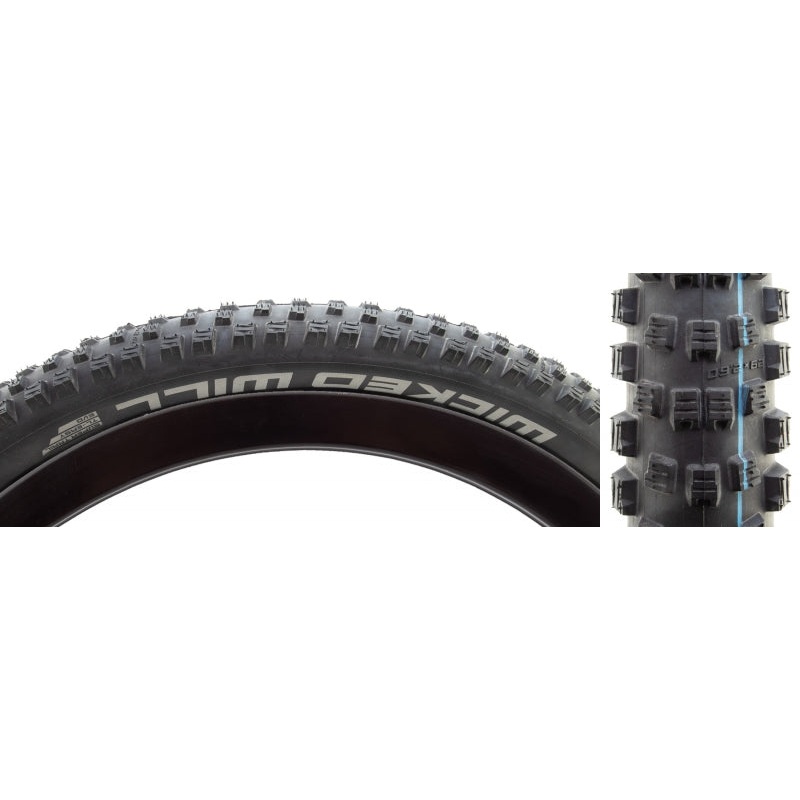 Wicked Will Mountain Tire 29×2.60 Wire Tubeless Ready Addix Speedgrip Super Trail TL Easy Black