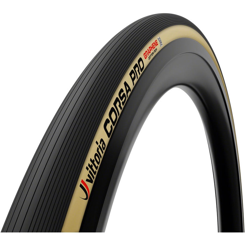 Corsa Pro Tire – 700 x 23 Tubular Folding Black/Para G2.0