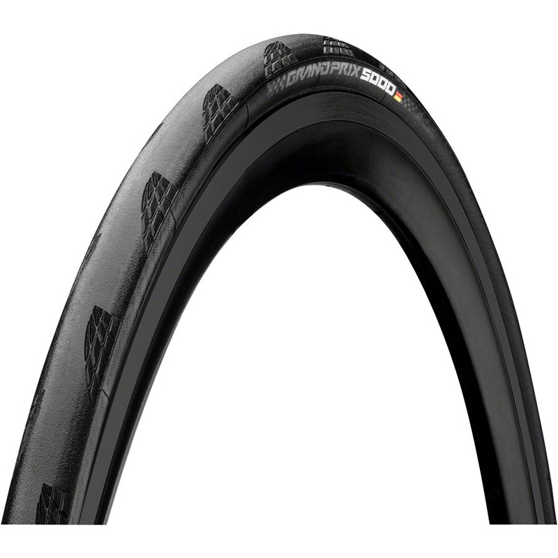 Grand Prix 5000 Tire – 700 x 30 Clincher Folding BLK BLKChili Vectran Breaker LazerGrip ACT E50