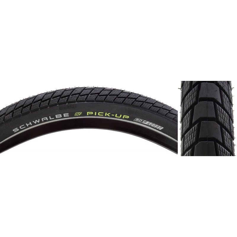 Pick-Up Tire – 27.5 x 2.60 Clincher Wire BLK/Reflective Performance Line Super Defense Addix E Twin Skin E-50