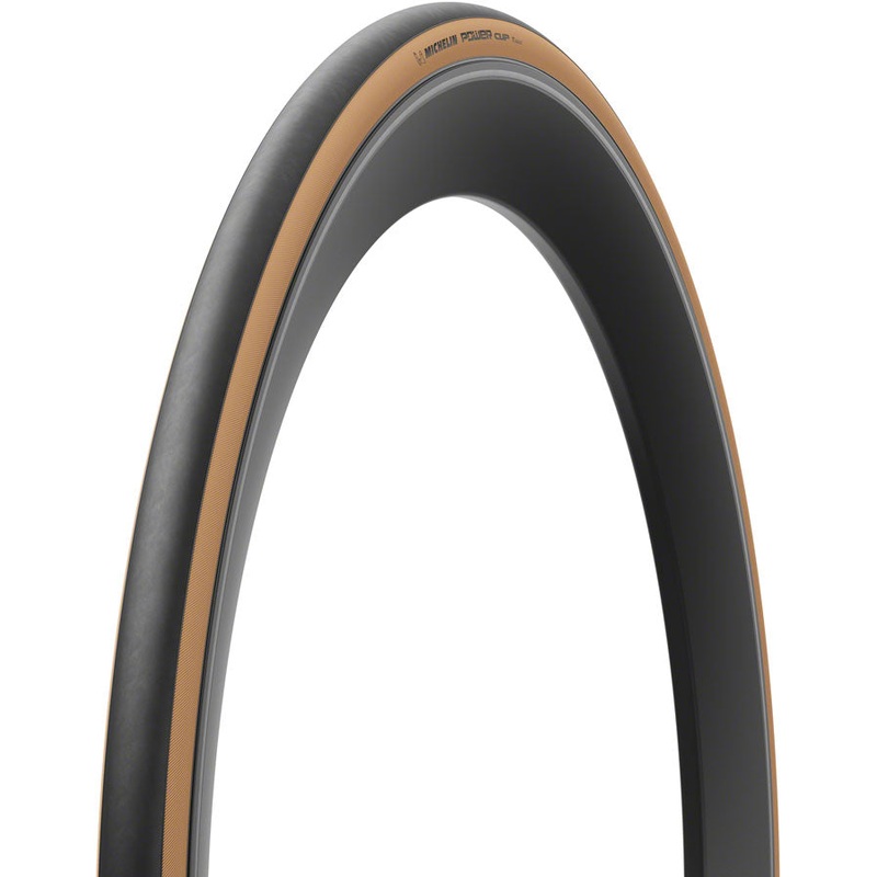 Power Cup TLR Tire – 700 x 25 Tubeless Folding BLK/Tan Competition Line X-RACE Air Proof