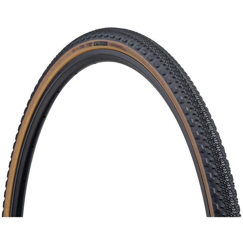 Cannonball Tire – 700 x 35 Tubeless Folding Tan Light and Supple