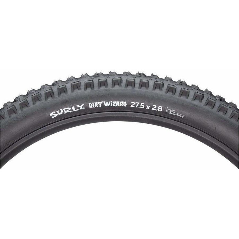 Dirt Wizard Tire – 27.5 x 2.8 Tubless Folding Black 60tpi
