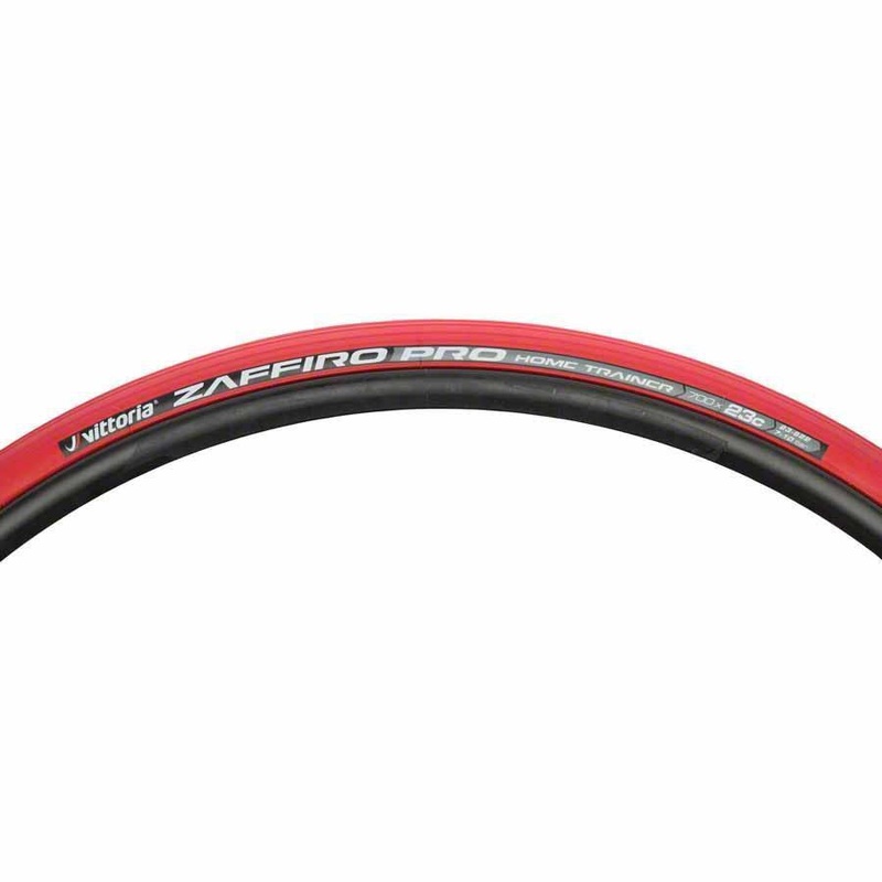 Zaffiro Pro Home Trainer Tire – 700 x 23 Folding Clincher Red