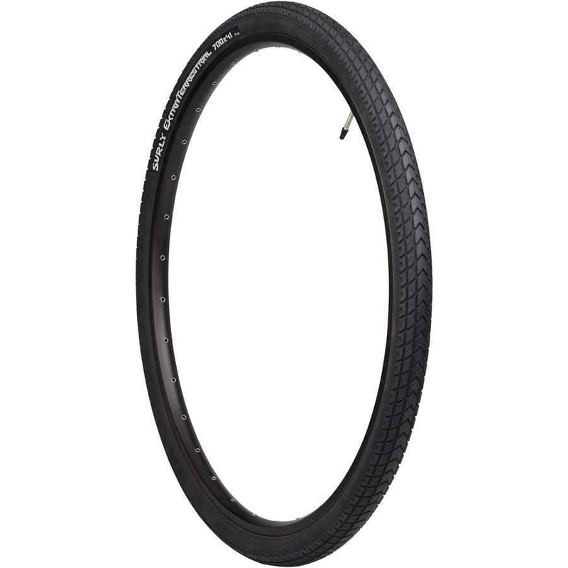 ExtraTerrestrial Tire – 700 x 41 Tubeless Folding Black 60tpi
