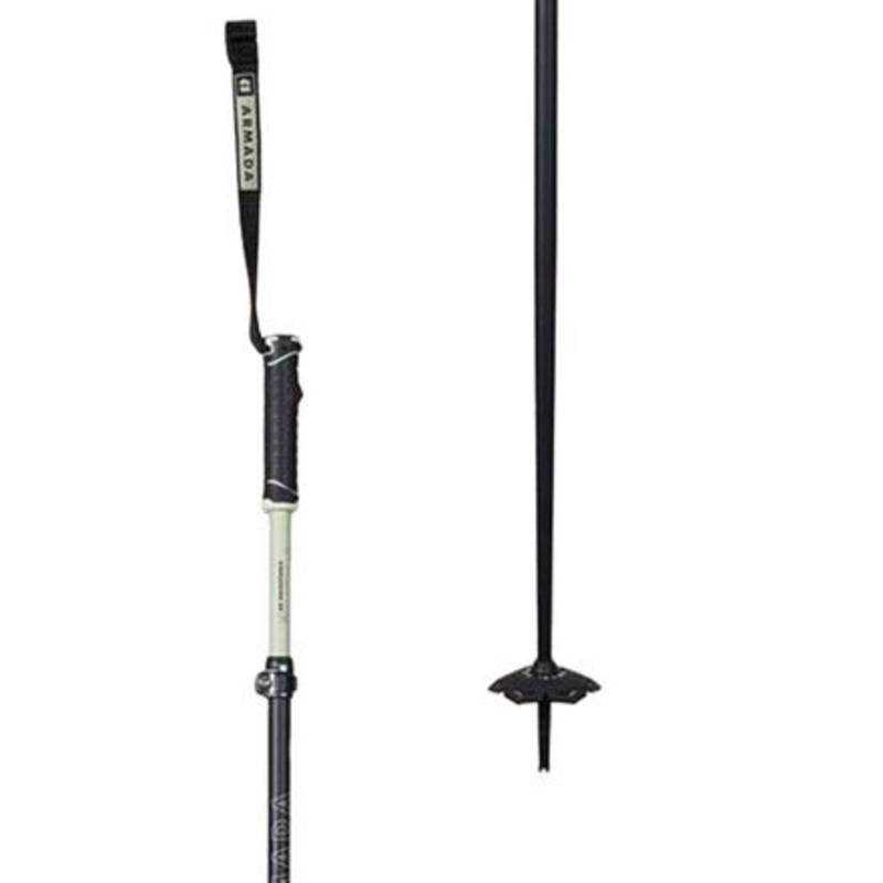 AK Adjustable Poles|Lime Green/Black|Tan Leather/Black|One Size