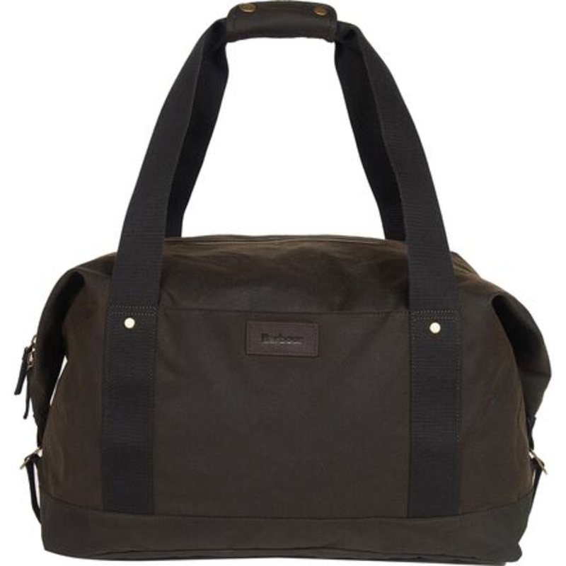 Essential Wax Holdall Bag|Olive|One Size