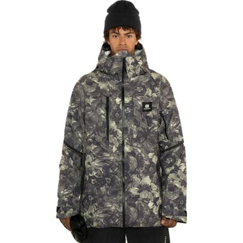 Grands 3L Jacket – Men&apos;s|Floral|Macha/Anthracite|L|S|M