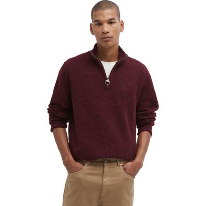 Tainsbury 1/2-Zip Knitted Jumper – Men&apos;s