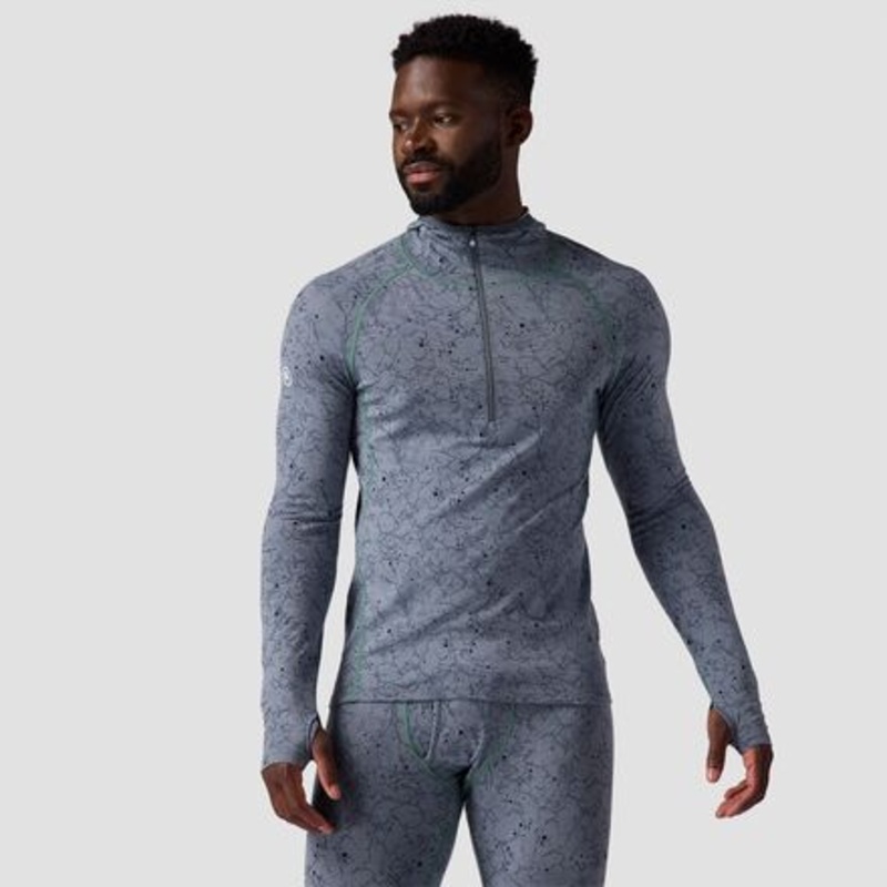 Cedars RWS Merino Lt-Wt Baselayer 1/2-Zip Scuba Top – Men&apos;s