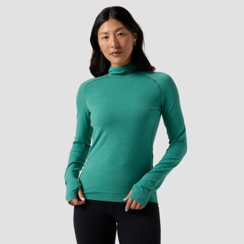 Cedars RWS Merino Lt-Wt Baselayer Balaclava Top – Women&apos;s