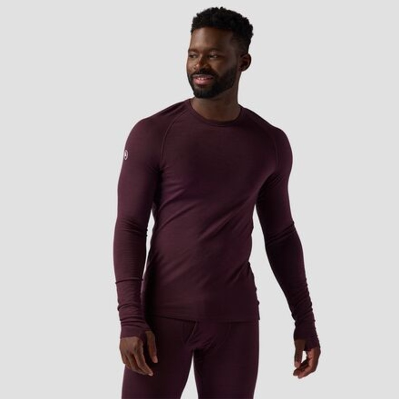 Cedars RWS Merino Lt-Wt Baselayer Crew Top – Men&apos;s