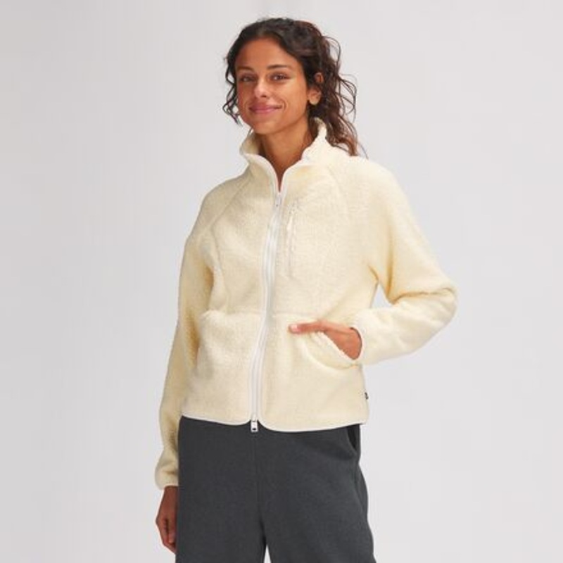 GOAT Fleece Zip Front Jacket – Women&apos;s