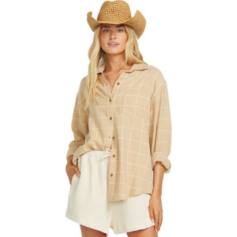 Layer Up Long-Sleeve Woven Top – Women&apos;s