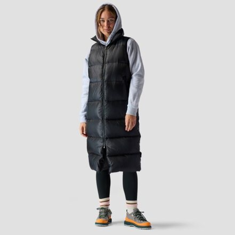 Long Down Parka Vest – Women&apos;s