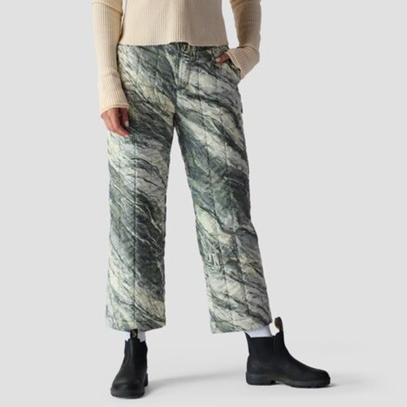 Oakbury Print Synthetic Quilted Pant – Women&apos;s