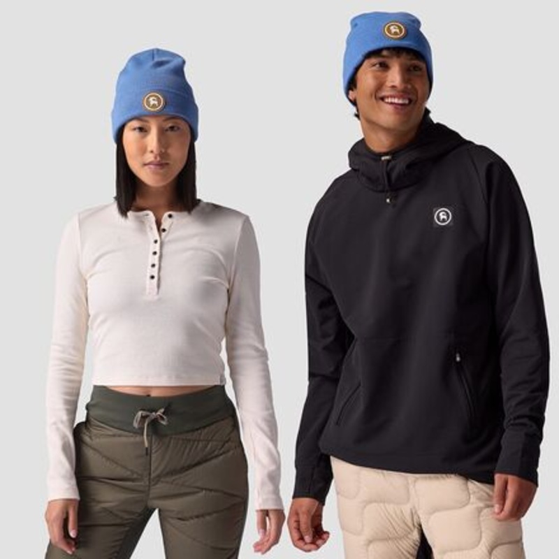 Patch Goat Beanie|Dejia Blue|Egret|Heather Goat Gray|Luminary|Peach Sky|Turbulence|Black|One Size