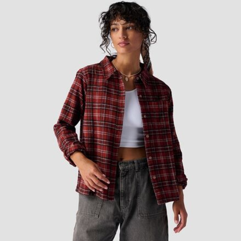 Range Long-Sleeve Plaid Shirt – Women&apos;s