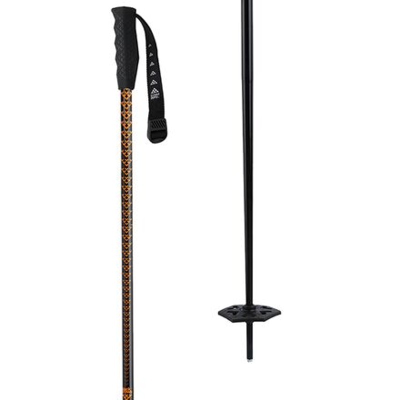 Meta Ski Poles|Black/Orange|Green|110cm