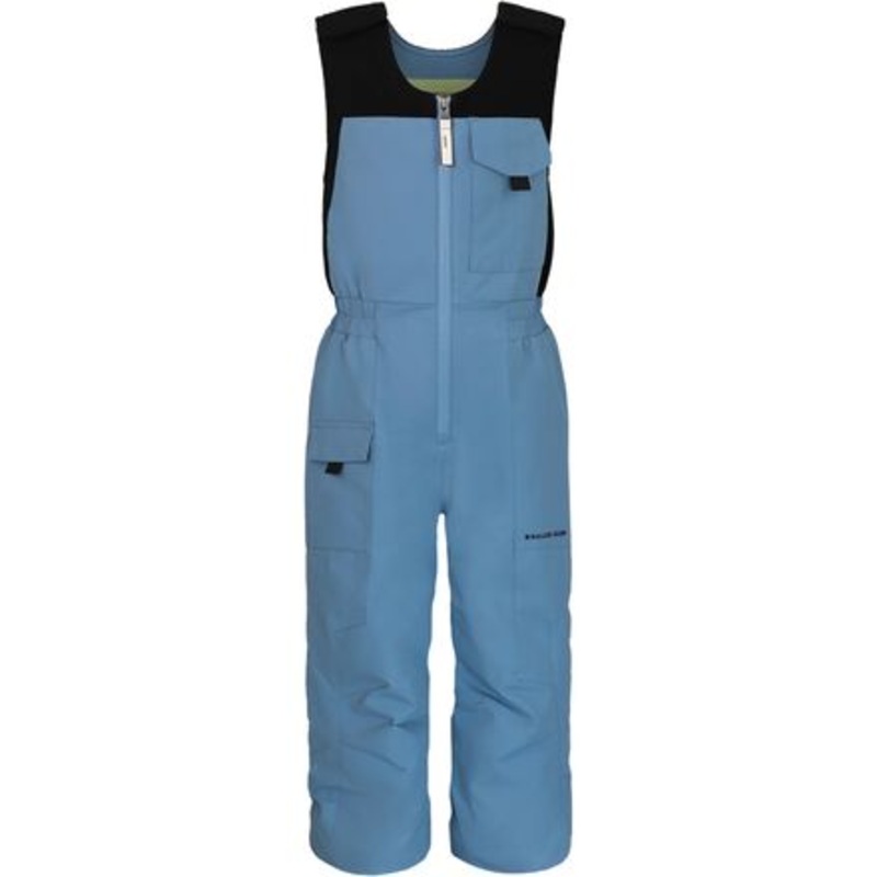 Nestor Bib Pant – Boys&apos;|Blue Shadow|Gray Scribble|Orange Shock|3|2|4|5|6|7
