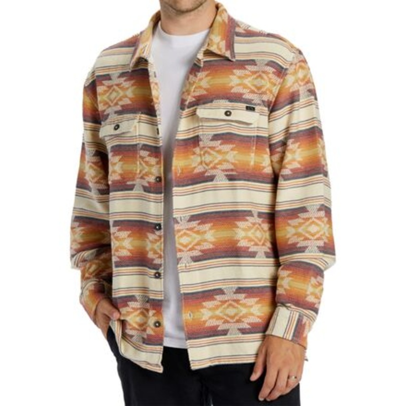 Offshore Jacquard Flannel Shirt – Men&apos;s