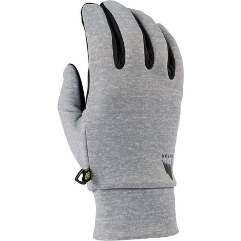 Touch N Go Glove Liner|Gray Heather|True Black|XL