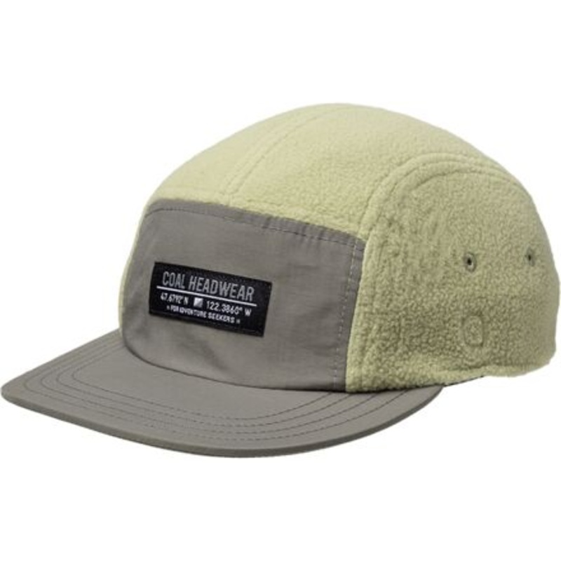 Bridger 5-Panel Hat|Grey/Green|One Size