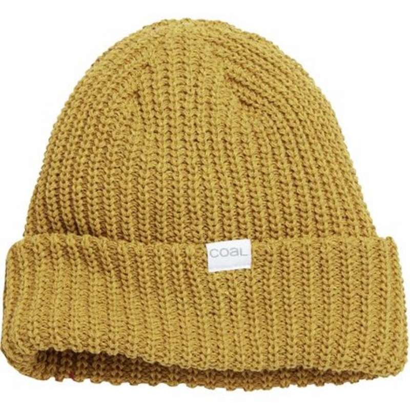 Eddie Beanie|Mustard|One Size
