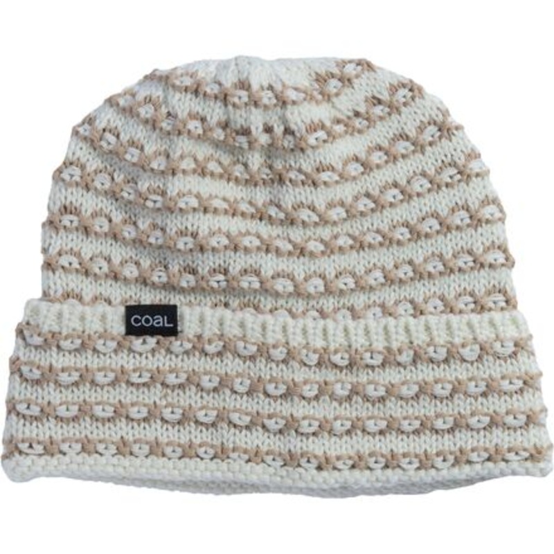 Stria Beanie|Off White/Khaki|One Size
