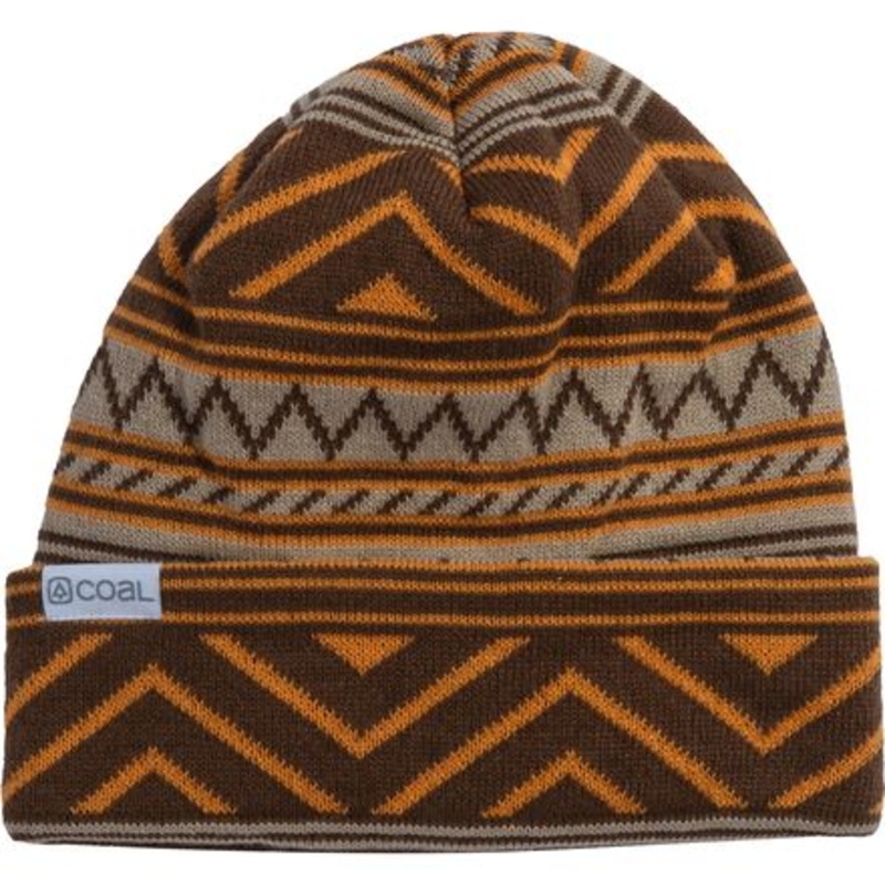 The Weston Beanie|Brown/Orange|One Size