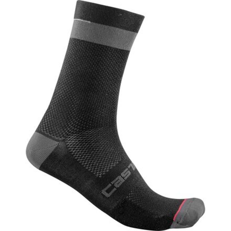 Alpha 18 Sock|Black/Dark Gray|Deep Bordeaux/Dark Gray|Vivid Orange/Dark Gray|XXL|S/M
