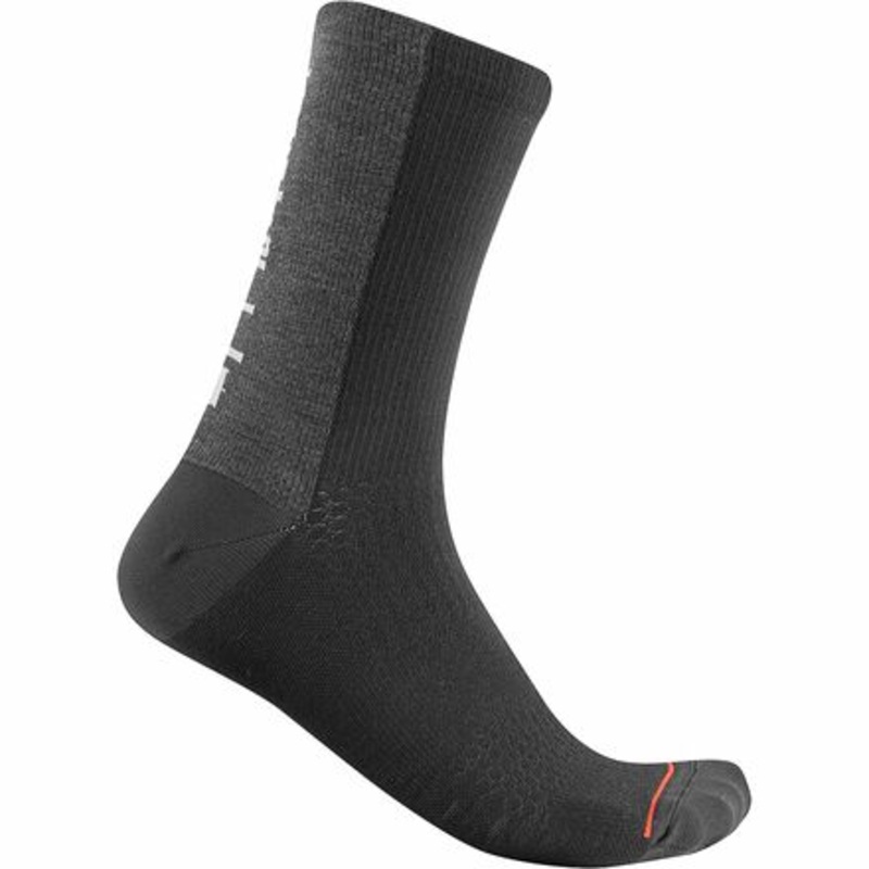 Bandito Wool 18 Sock|Black|Nickel Gray|XXL|L/XL|S/M