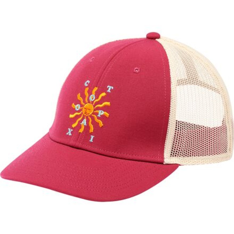 Happy Day Trucker Hat|Raspberry|One Size