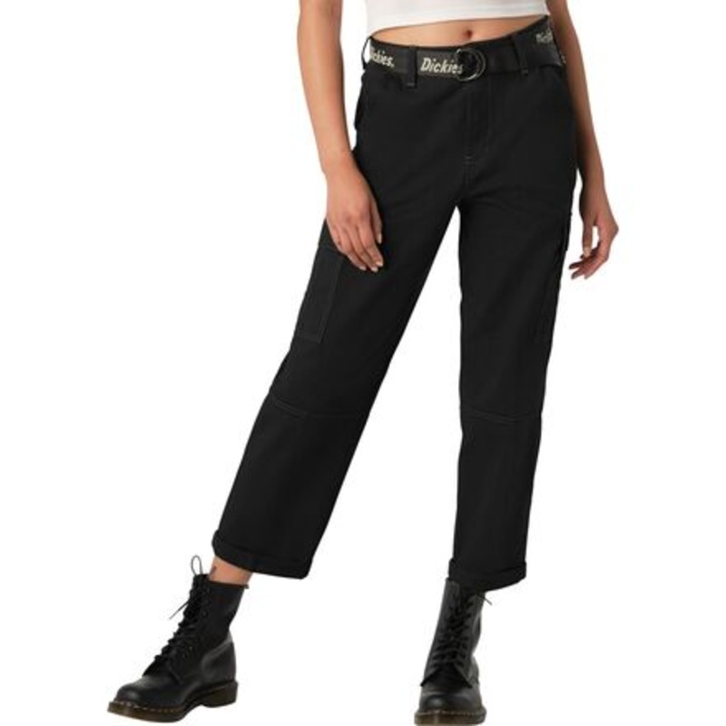 Relaxed Fit Cropped Cargo Pant – Women&apos;s