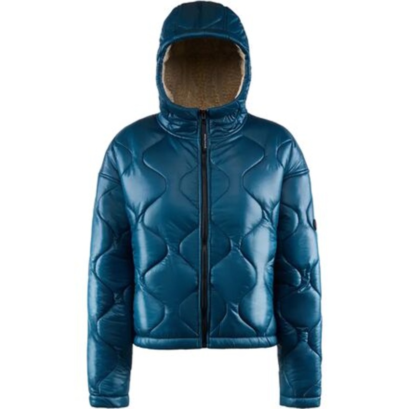 Cropped Quilted Fleece Jacket – Women&apos;s