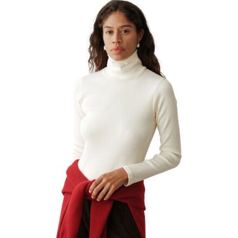 The Baby Rib Turtleneck – Women&apos;s