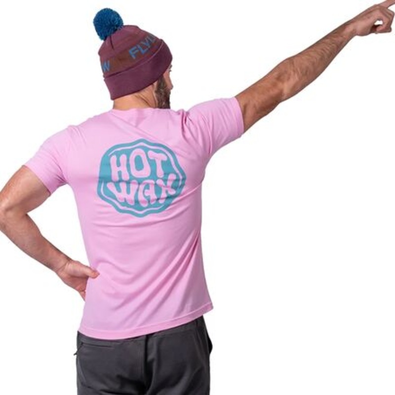 Hot Wax T-Shirt – Men&apos;s|Flamingo Heather|S|M
