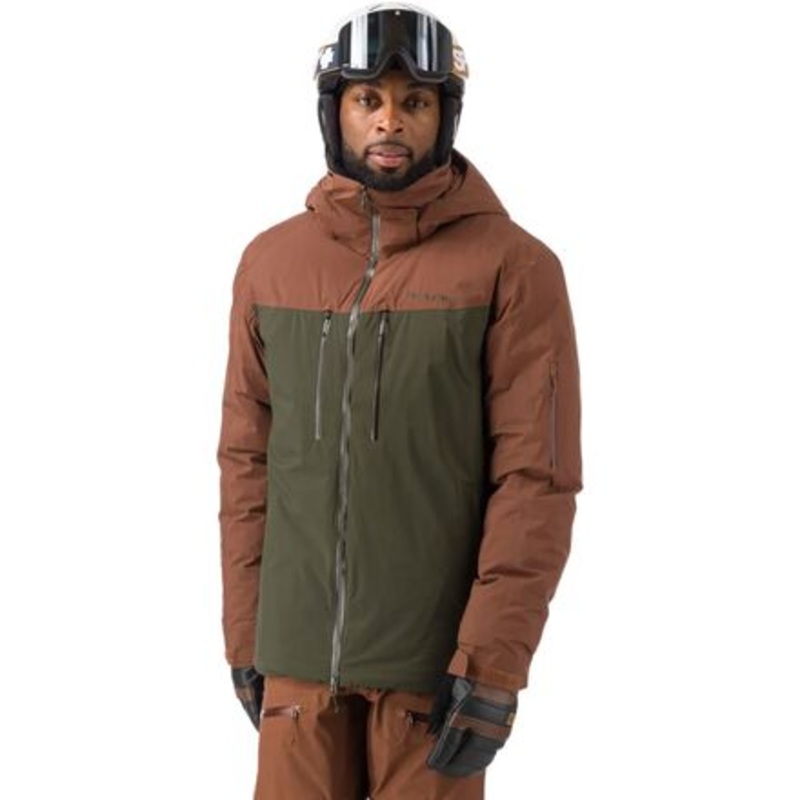 Iceman Coat – Men&apos;s|Evergreen/Bigfoot|Grove/Black|XL|M