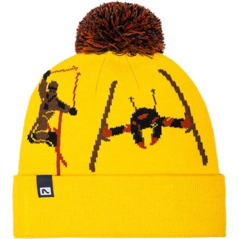 Revival Pom Beanie|Butterscotch|Dusty Iris|Neon Ski|One Size