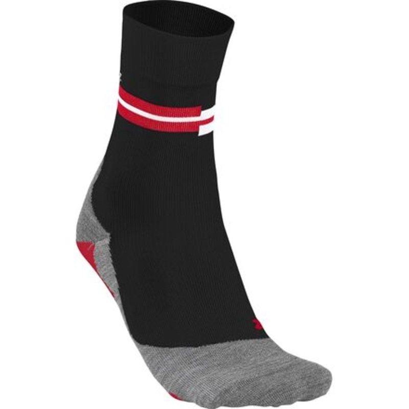 RU5 Race Sock|Black/Flames|White/Lightning