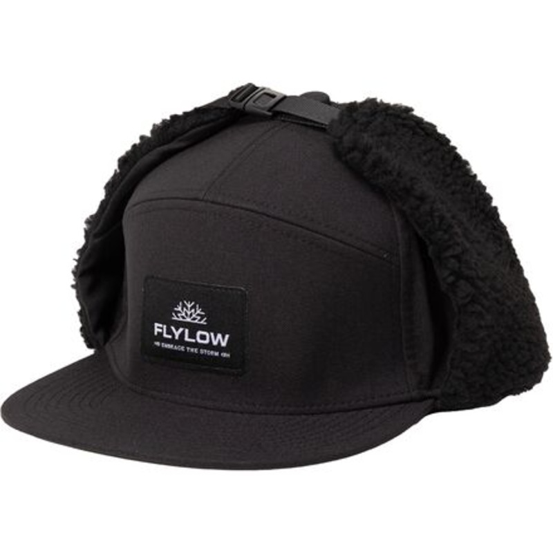 Walleye Cap|Black Snowflake|Rye Leather|L/XL|S/M