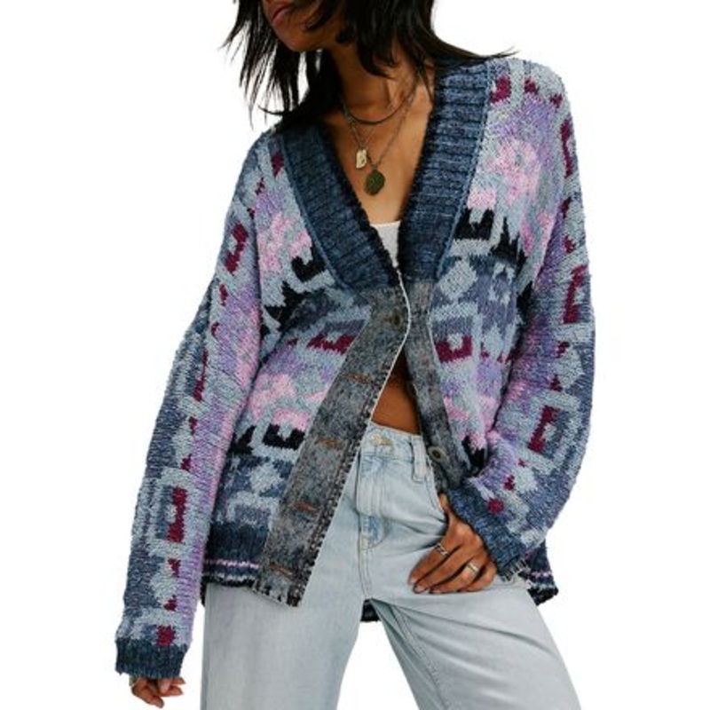 Bluebell Cardi – Women&apos;s|Moonrock Blue Combo|XL