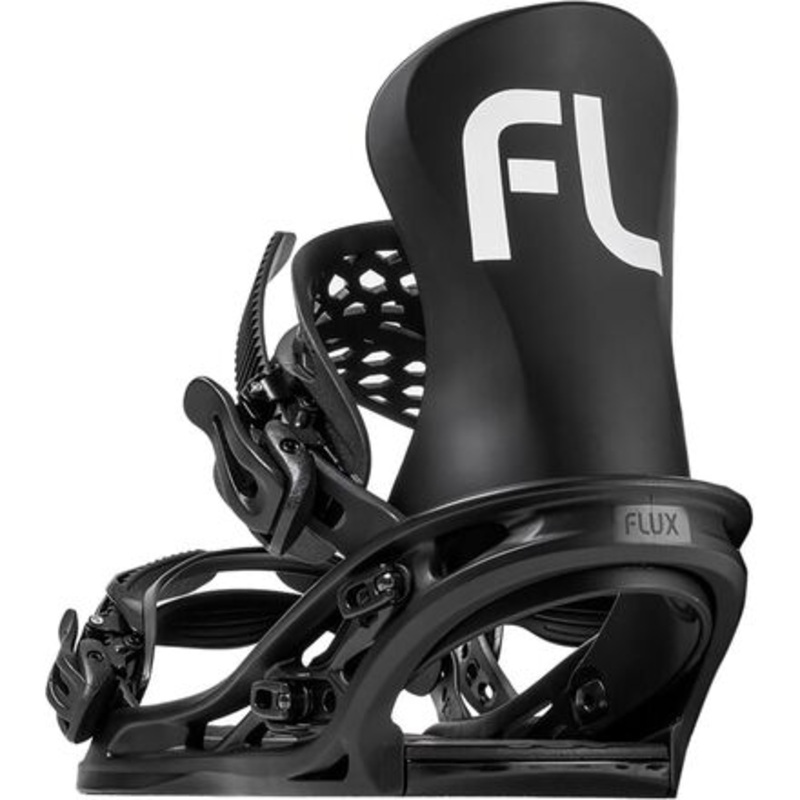 TT Snowboard Binding – 2024|Black|White|S