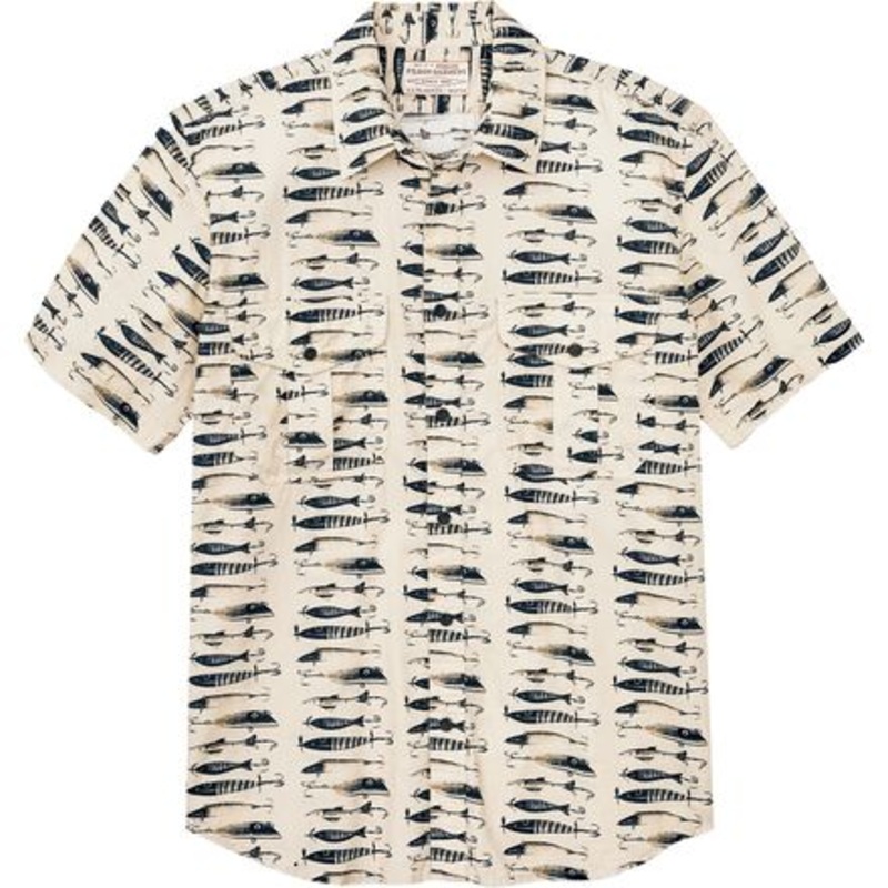 Washed Short-Sleeve Feather Cloth Shirt – Men&apos;s
