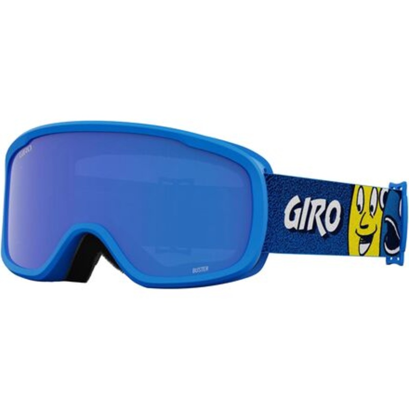 Buster Goggles – Kids&apos;|Blue Faces|Paradise Namuk/Grey Cobalt|Red Solar Flair/Amber Rose|White Wordmark|One Size