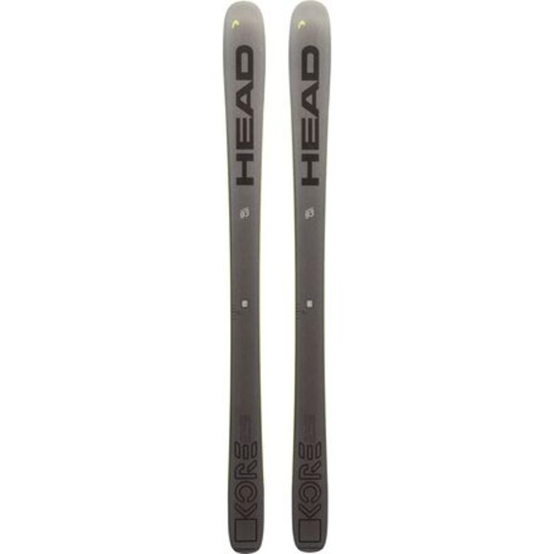 Kore 93 Ski – 2025|Anthracite/Yellow|170cm|184cm|156cm|163cm