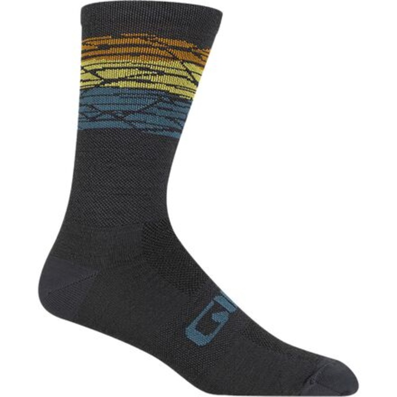Merino Seasonal Sock|Dark Shadow Horizon|Red/White|Trail Green Camo|Charcoal/White Dots|L|XL|M|S