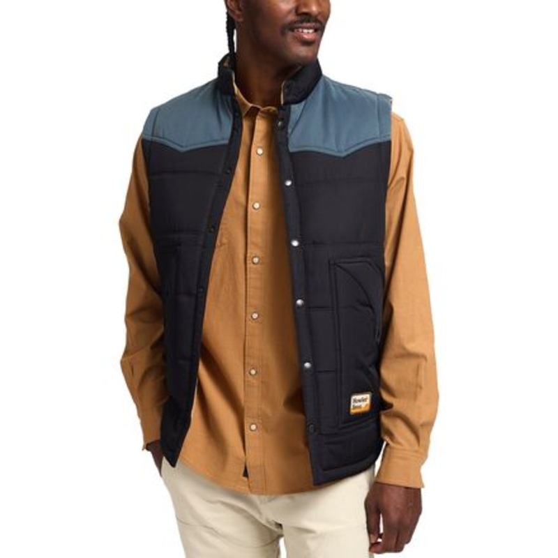 Rounder Vest – Men&apos;s|Black/Dark Slate|Terracotta/Putty|L|XXL|M