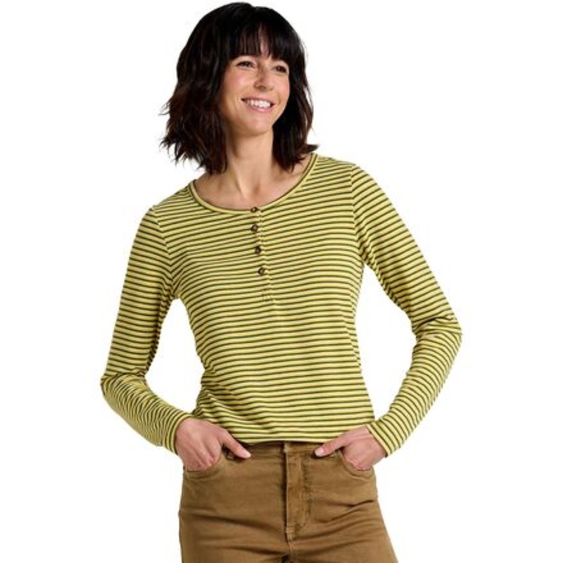 Piru Long-Sleeve Henley Shirt – Women&apos;s