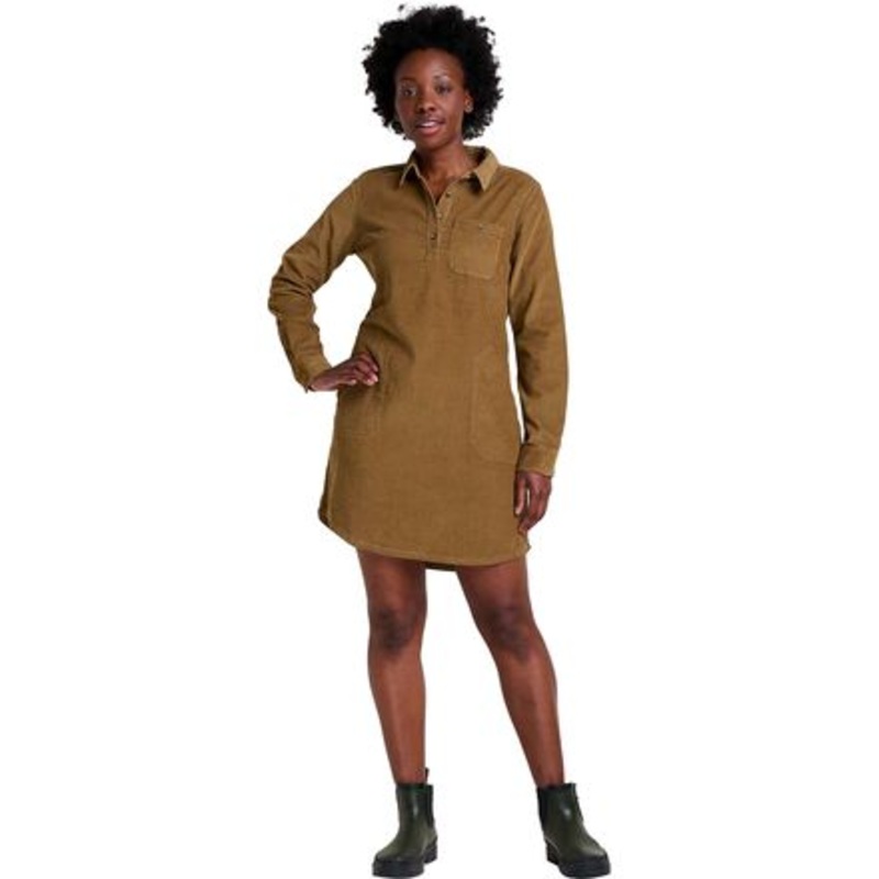 Scouter Cord Long-Sleeve Shirtdress – Women&apos;s
